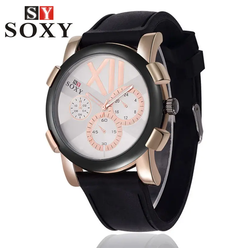 Men Watch Luxury Top Soxy Business Clock Quartz-Wristwatch Leisure Men's Quartz Watch Sports Watches Men Wristwatch 2