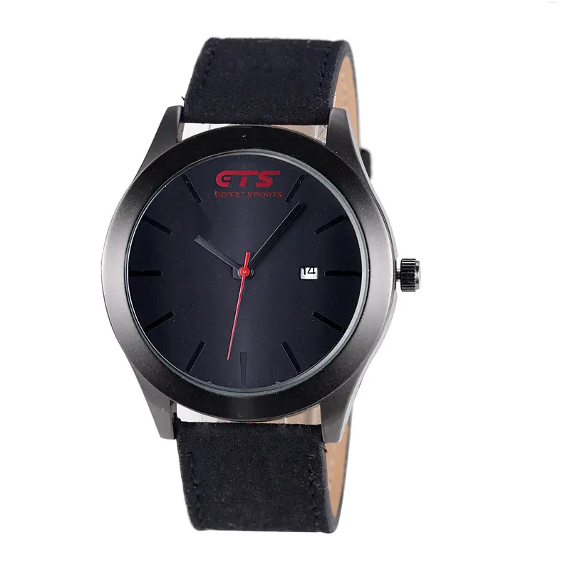 Men Watch Relogio Masculino Military Leather Waterproof Analog Date Sport Quartz Wrist Watch Feida 1