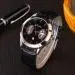 Men Watch Top Luxury Military Army Relogio Masculino Pu Leather Date Analog Wrist Watch Clock 4