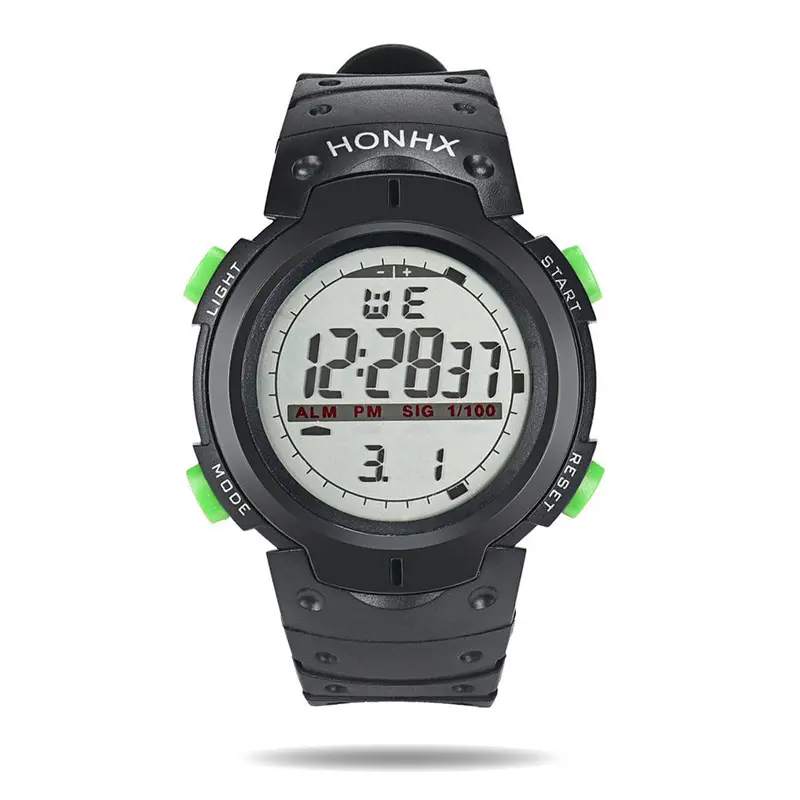 Men Watches Led Digital Clock Stopwatch Date Rubber Top Luxury Wrist Watch Relogio Masculino Montre 3