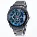 Men Watches Luxury Men Military Wrist Watches Motion Form Full Stainless Steel Sport Quartz Watch Hour Wrist Analog 2