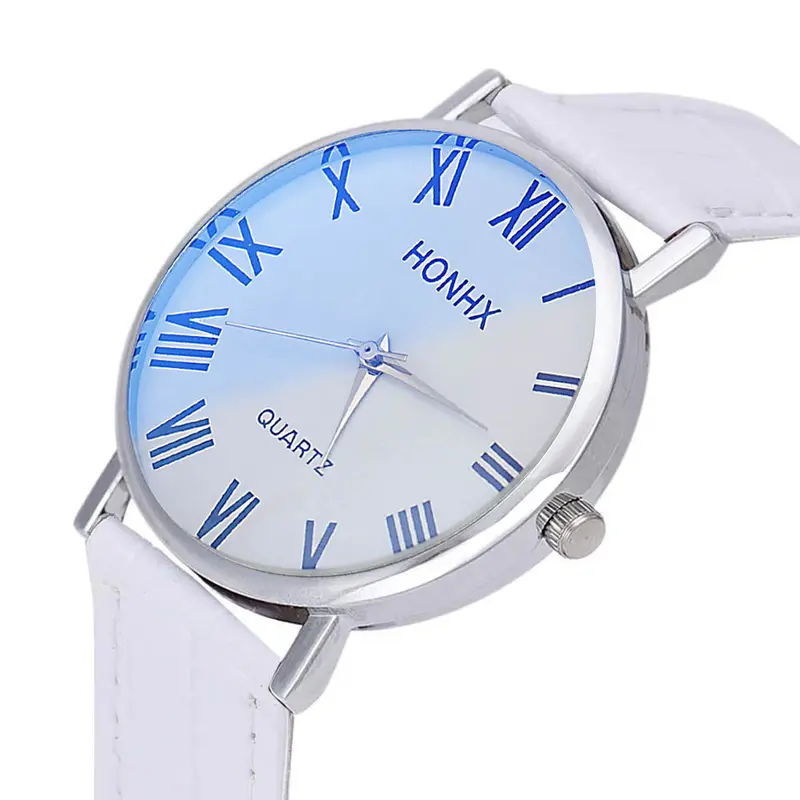 Men Watches Top Brand Luxury Military Quartz Watch Casual Pu Leather Strap Wristwatch Relogio Masculine 3
