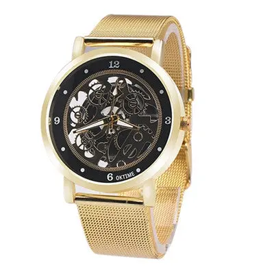Men Watches Top Luxury Military Army Pu Leather Band Business Analog Quartz Watch Relogio Masculino 1