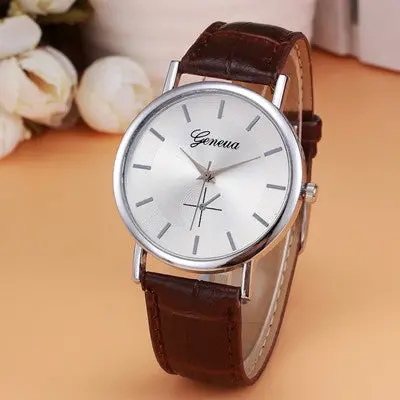 Men Watches Top Luxury Military Army Relogio Masculino Retro Design Pu Leather Band Analog Quartz Watch 2
