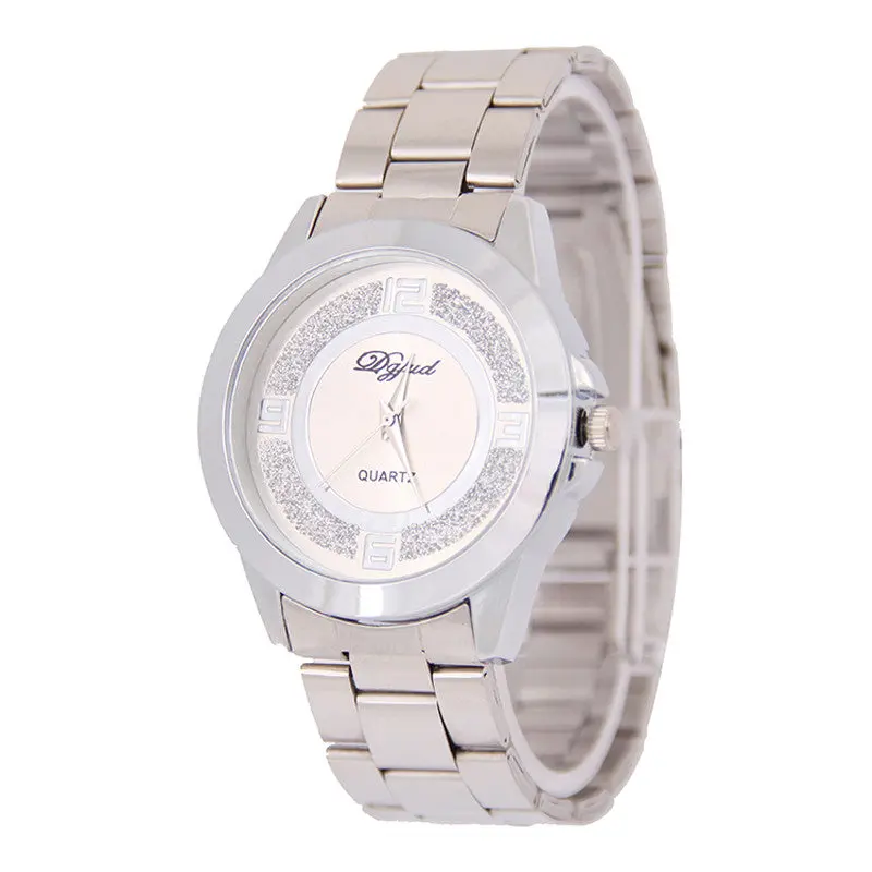Men Watches Top Luxury Watch Stainless Steel Band Sport Quartz Wristwatch Relogios Masculinos Reloj Hombre Gold 3