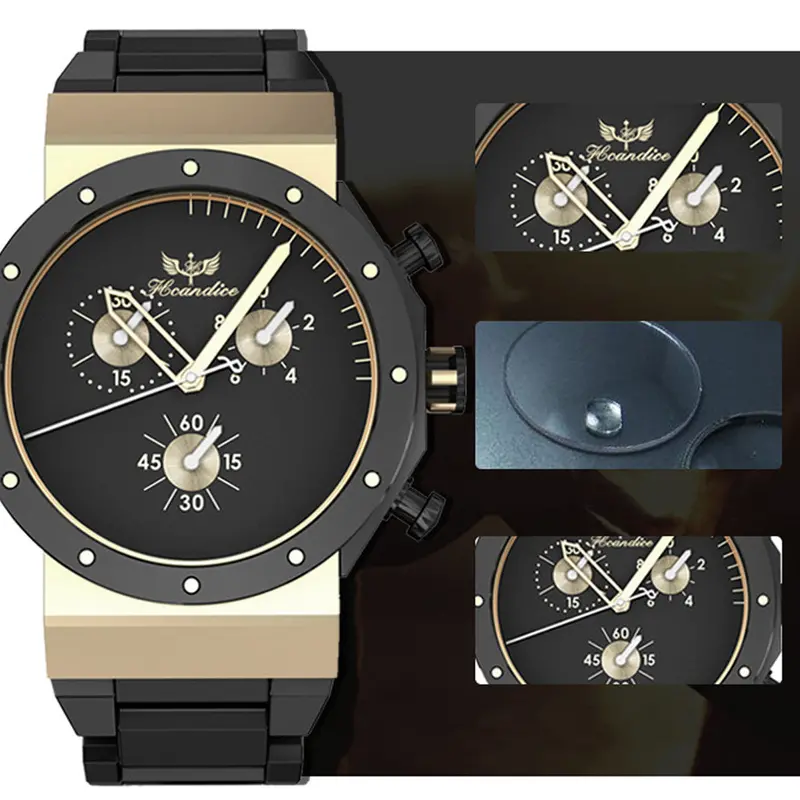 Men Watches Watches Men Luxury Stainless Steel Band Quartz Wrist Watch Gift For Mens Feida 2