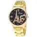 Men Womans' Watch Full Stainless Steel Gold Watchbands Luxury Analog Wrist Watch Quartz Orologi Donna Feida 1