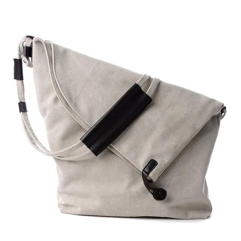 Men Women Bags Casual Fashion Simple Style Casual Canvas Messenger Shouder Handbag Tote Weekender Crossbody Shoulder Bags 1