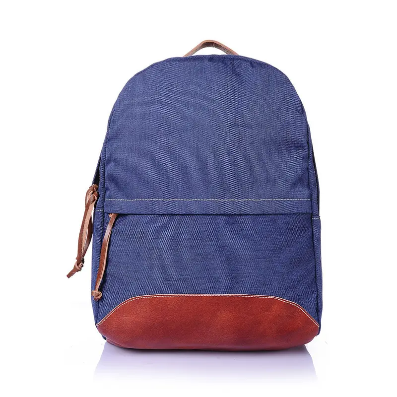 Men Women Canvas Backpack Vintage School Bag Large Capacity Zipper Casual Laptop Bag Travel Ruchsack Khaki Mochilas 1