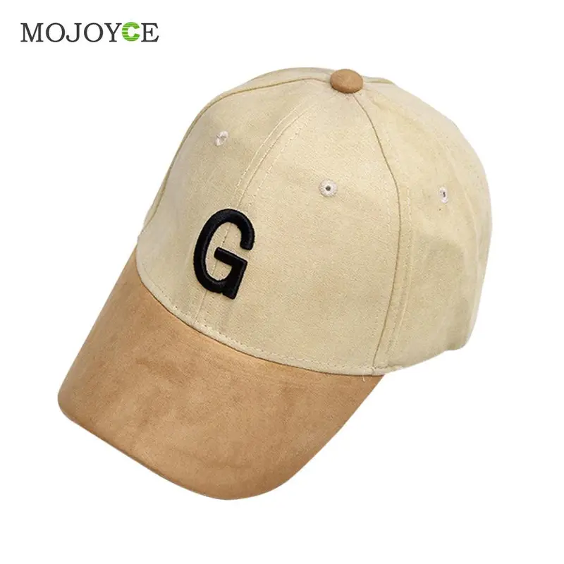 Men Women Strapback Snapback Baseball Cap Adjustable Trucker Curved Hat Women Men Faux Suede Brim Plain Blank Snapback Cap 4