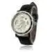 Men Wristwatch Skeleton Top Luxury Clock Pu Leather Strap Antique Steampunk Classic Dial Army Wrist Watches 3