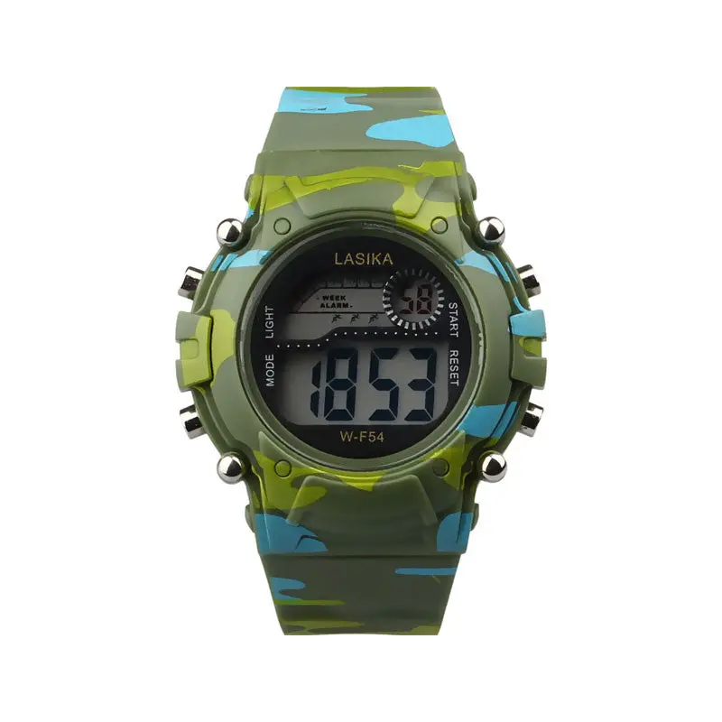 Men's Boys Digital Analog Quartz Alarm Date Sports Watch Casual Multifunctional Clock Wristwatch & 4