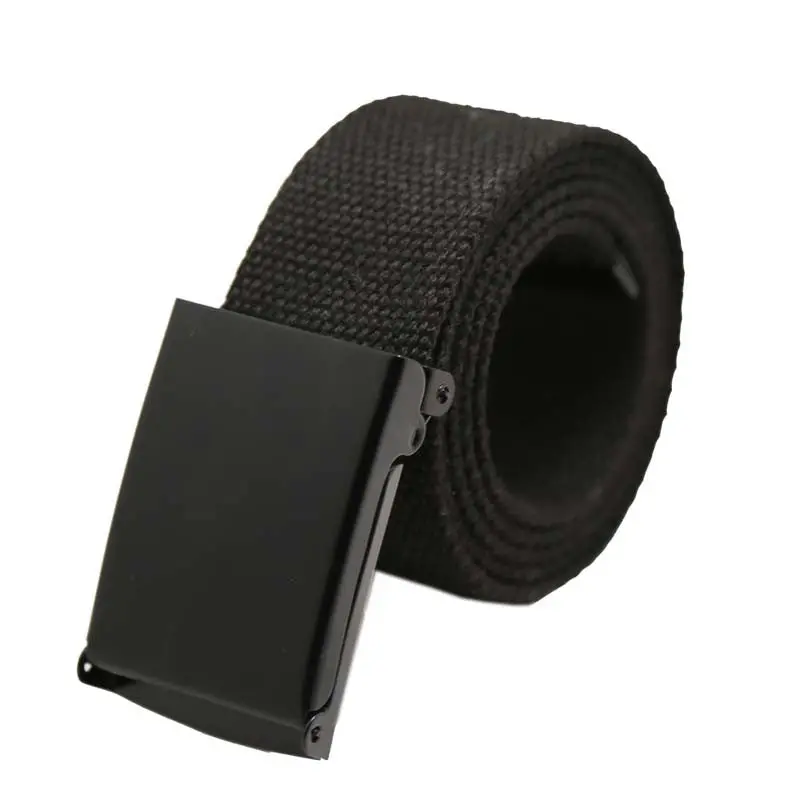Men's Canvas Belt Buckle Military Belt Army Tactical Belts For Men Strap 1