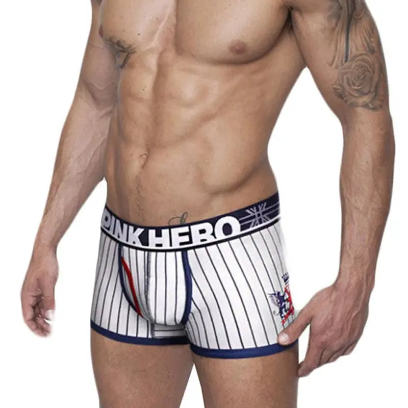 Men’s Cotton Boxer Shorts – Soft, Breathable Underwear in Four Versatile Colors