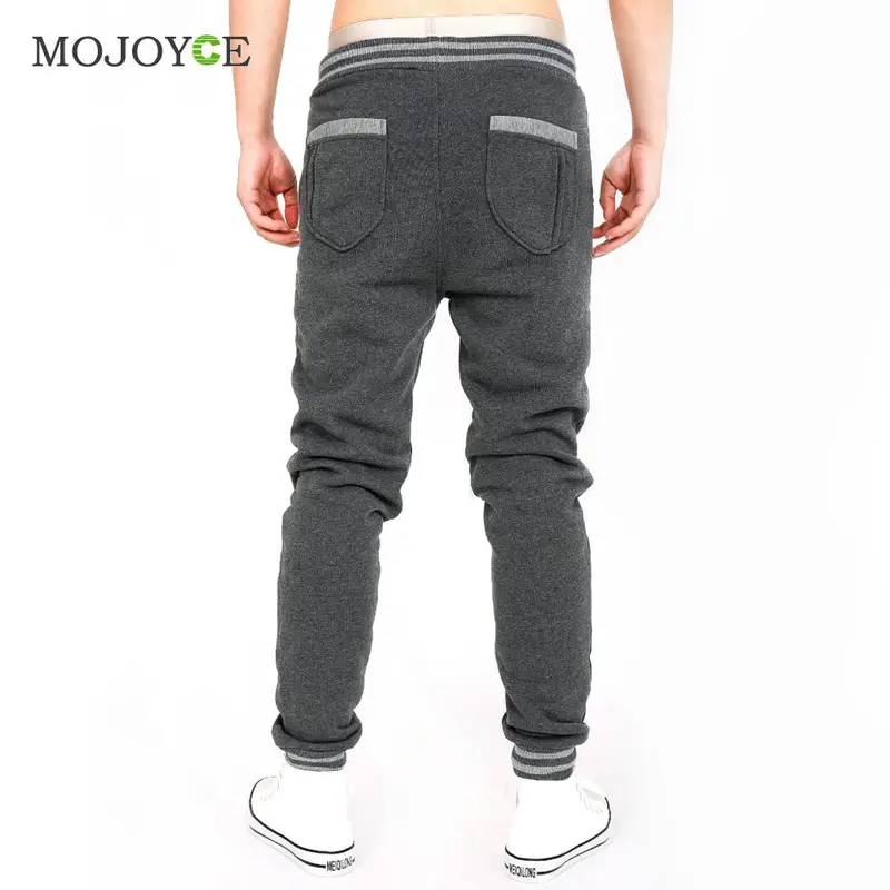 Mens Jogger Dance Sportwear Baggy Harem Pants Slacks Trousers Long Sweatpants Men's Pants Trousers Elastic Waist 9