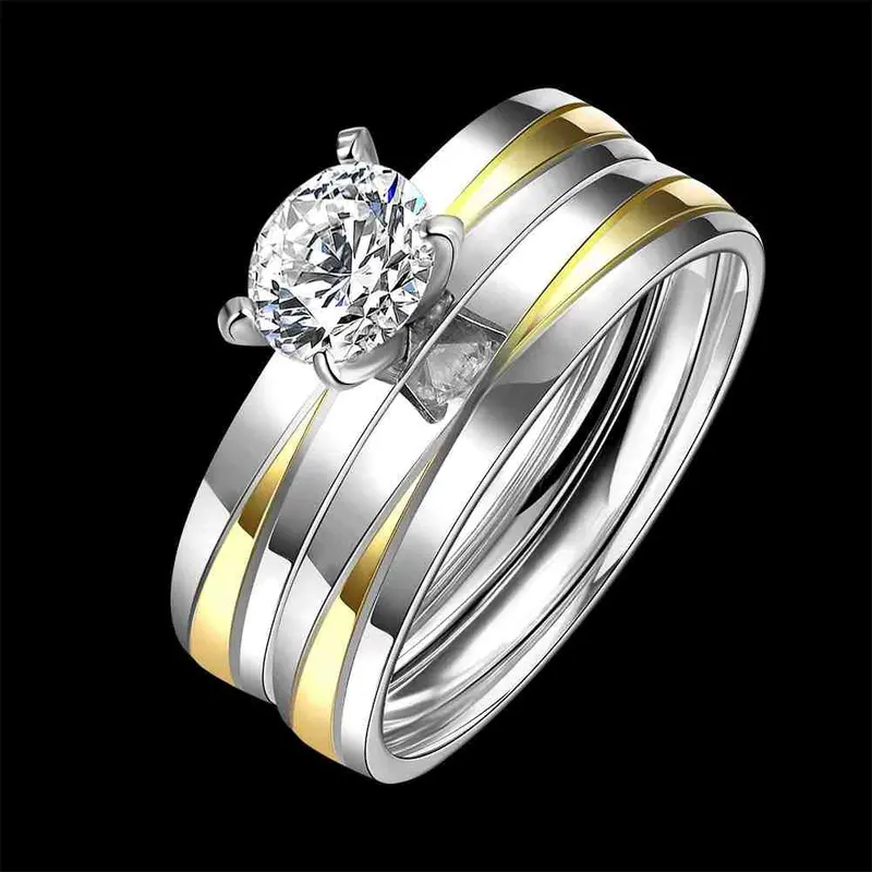 Men's Party Jewelry Rings Cross Grain Crystal Anillos Bear Jewellery Tsgr 66 2