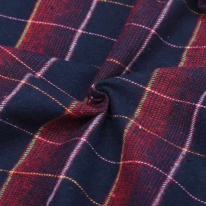 Men's Plaid Shirts Luxury Slim Long Sleeve Formal Business Fashion Dress Warm Shirts Homme Tee Shirts 2