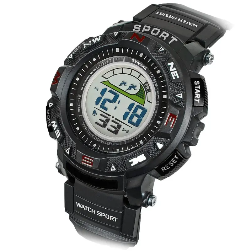 Men's Rubber Band Led Digital Sports Waterproof Diving Quartz Wrist Watch Watches Gift Relogio Masculino Feida 1