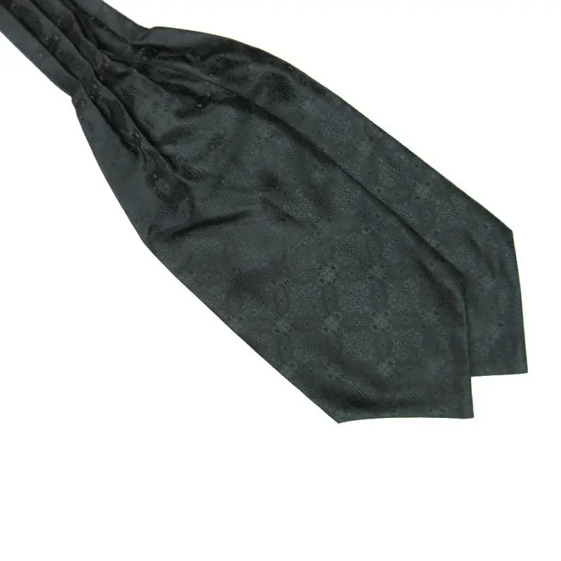 Mens Silk Scarves 9 Color Printed Party Cravat Ascot Ties Gentlemen Handkerchief Py5 1