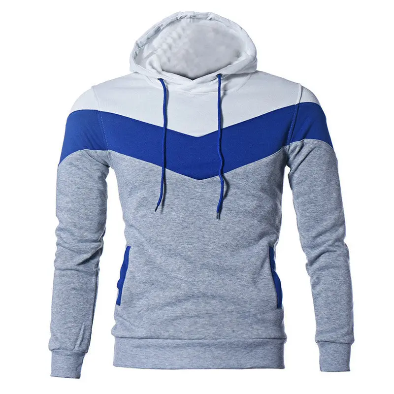 Men's Sportswear Slim Hoodies Warm Hooded Sweatshirt Sudaderas Hombre Chandal Hombre 1