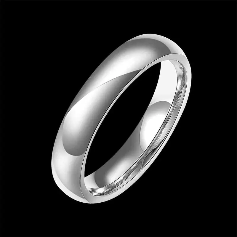 Men's Titanium Steel Rings Radian Ring Men Bijoux Femme Tsgr 2 2