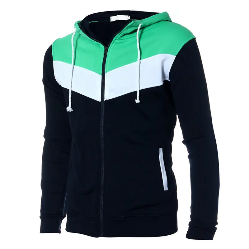 Men's Warm Hoodie Hooded Sweatshirt Tops Long Sleeve Jacket Coat Outwear Casual Plus Size Clothing For Men 6