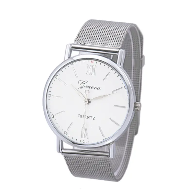 Men's Watches Luxury Stainless Steel Mesh Watch Watch Military Sports Watch Quartz Relogio Montre Homme 2