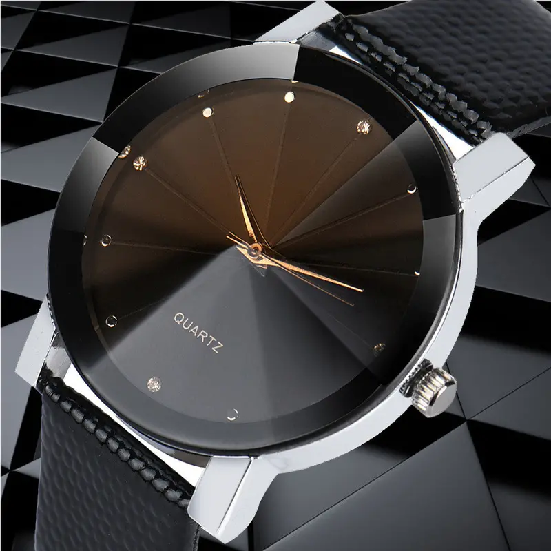 Mens Watches Top Luxury Quartz Sport Military Watch Stainless Steel Black Dial Wrist Watch Watches Feida 1