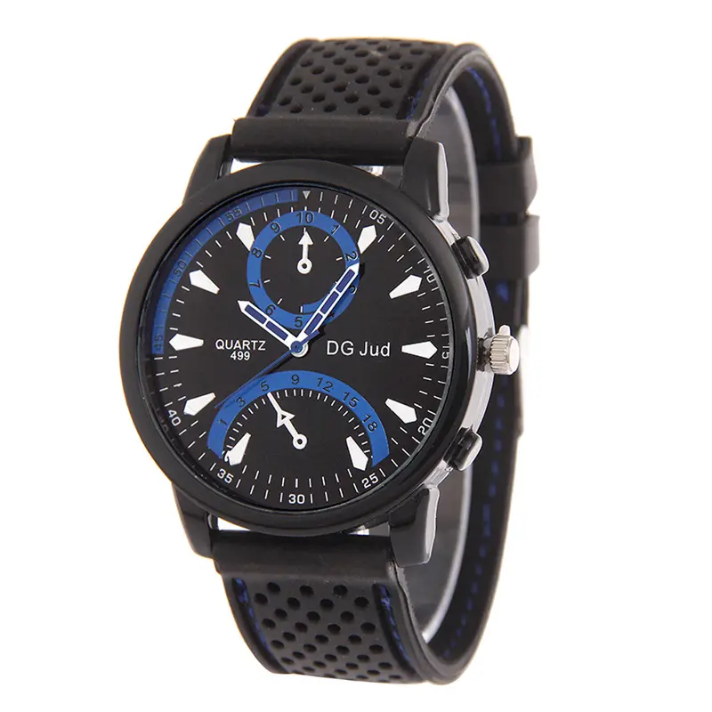 Mens Watches Top Luxury Quartz Watch Sport Rubber Watches For Men Relogios Masculinos Reloj Hombre 1