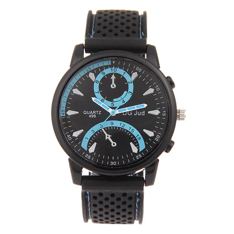 Mens Watches Top Luxury Quartz Watch Sport Rubber Watches For Men Relogios Masculinos Reloj Hombre 3