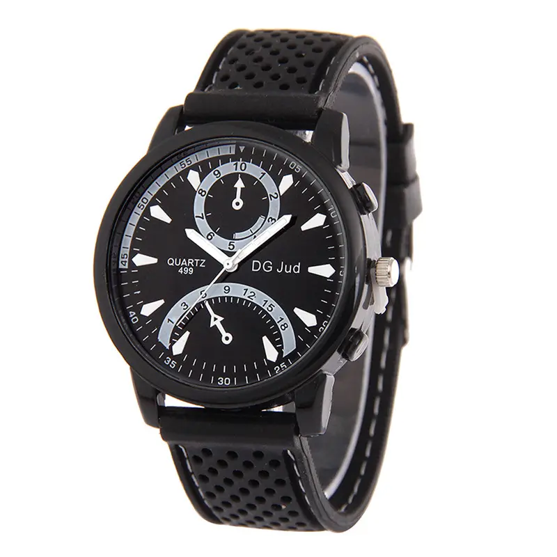 Mens Watches Top Luxury Quartz Watch Sport Rubber Watches For Men Relogios Masculinos Reloj Hombre 6