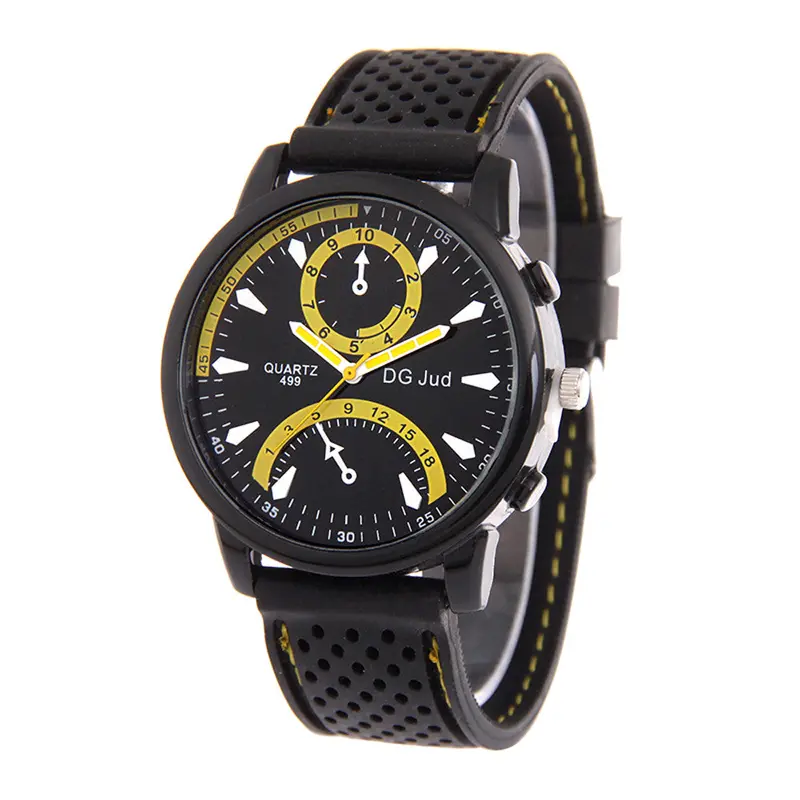 Mens Watches Top Luxury Quartz Watch Sport Rubber Watches For Men Relogios Masculinos Reloj Hombre 7