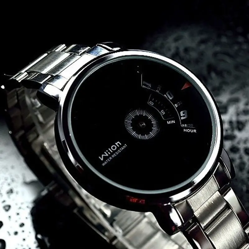 Mens Watches Top Luxury Stainless Steel Band Military Army Business Analog Watch Relogio Masculino 1