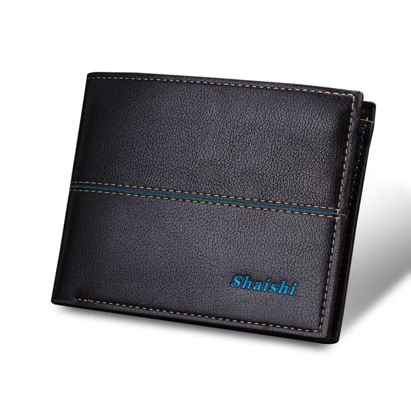 Mens Women Leather Credit Card Holder/Case Card Holder Wallet Business Card Package Pu Leather Bag Purse Wallet 1