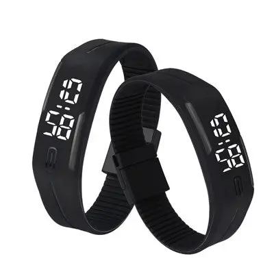 Mens Womens Digital Watch Rubber Led Date Wrist Watches Top Luxury Military Army Relogio Clock 3