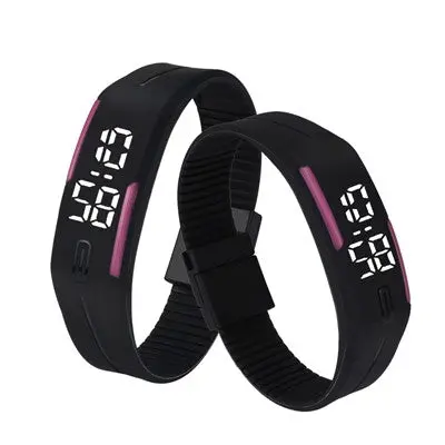 Mens Womens Digital Watch Rubber Led Date Wrist Watches Top Luxury Military Army Relogio Clock 4