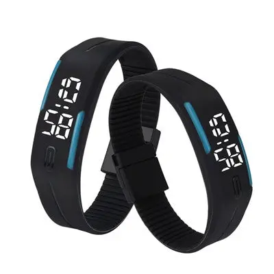 Mens Womens Digital Watch Rubber Led Date Wrist Watches Top Luxury Military Army Relogio Clock 7