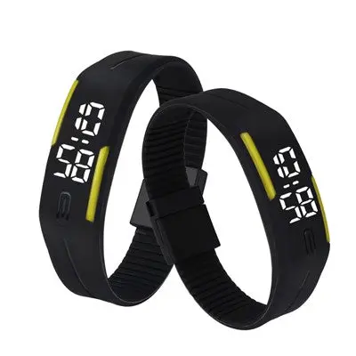 Mens Womens Digital Watch Rubber Led Date Wrist Watches Top Luxury Military Army Relogio Clock 9