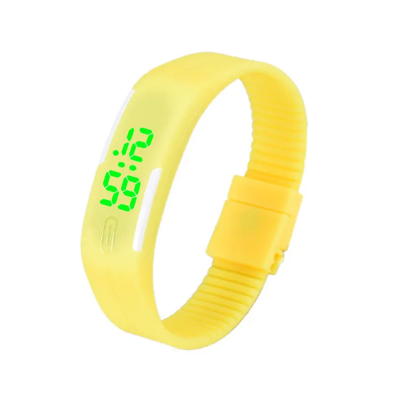 Mens Womens Digital Watches Rubber Led Date Bracelet Dress Clock Watch Relogio Feminino 13