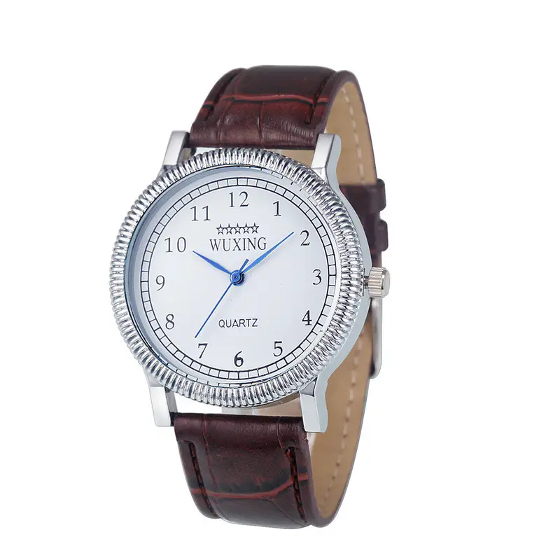Mens Womens Watch Faux Leather Watches Business Casual Quartz Analog Clock Relogio Dress Bracelet Watch 3