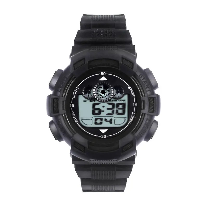 Mens Wristwatch Clock Famous Waterproof Mens Boy's Digital Led Quartz Alarm Date Sport Wrist Watch Feida 1