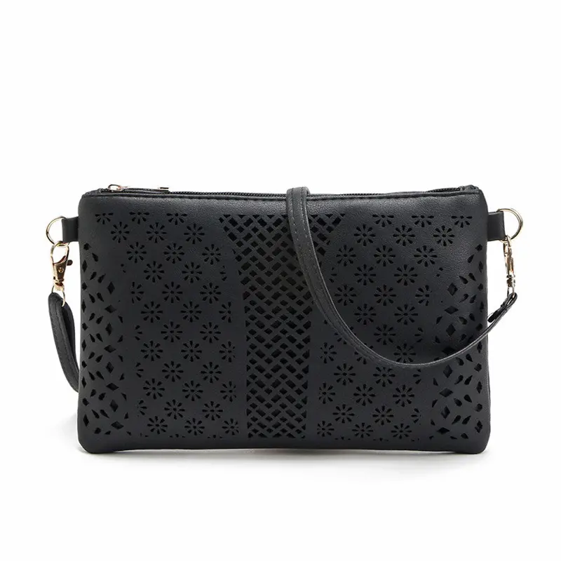 Messenger Bags Handbags Women Famous S Pu Leather Hollow Out Crossbody Bag Shoulder Purse Bolsos Femenina 1