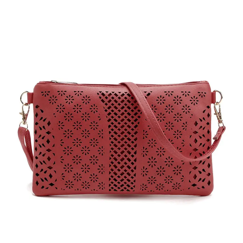Messenger Bags Handbags Women Famous S Pu Leather Hollow Out Crossbody Bag Shoulder Purse Bolsos Femenina 7
