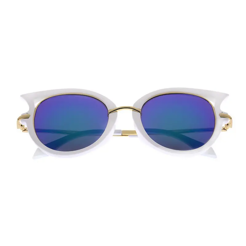 Metal Frame Eye Sunglassesdesigner Retro Black Shades Vintage Sun Glasses Oculos Gafas De Sol Feminino Glasses 8
