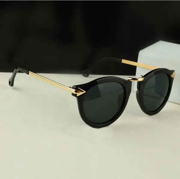 Metal Framearrow Style Eyewear Sunglasses Round Sunglasses Yks 1