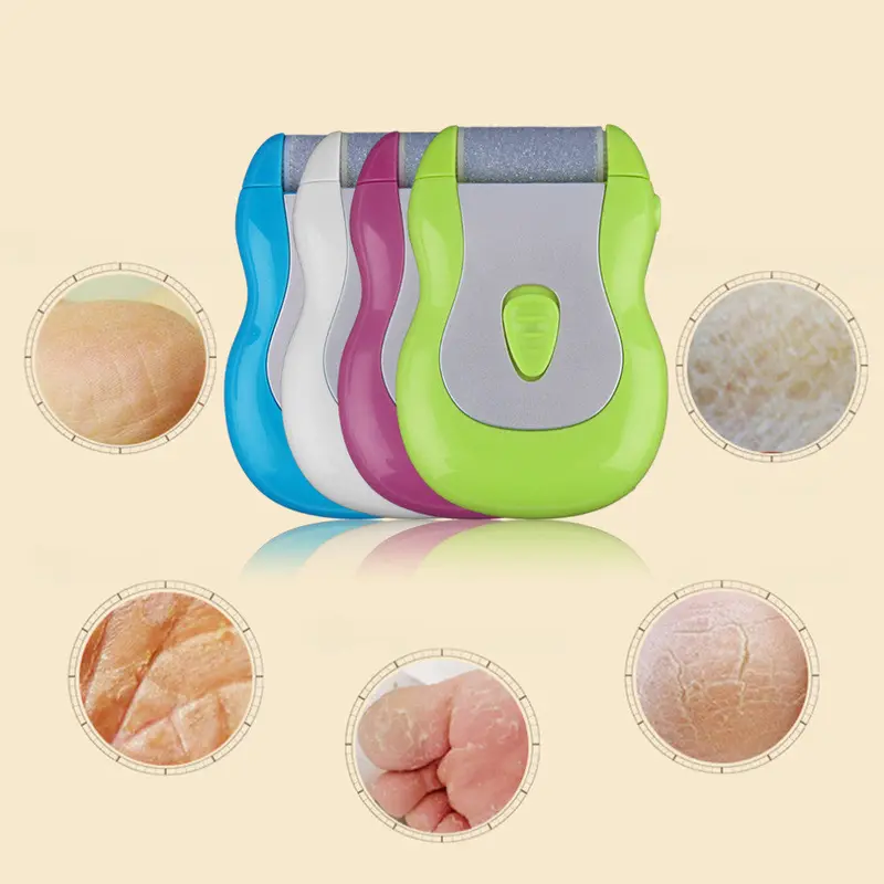 Mini Battery Operated Pedicure Foot Heel Callus Buffer Dry Skin Removal File 1