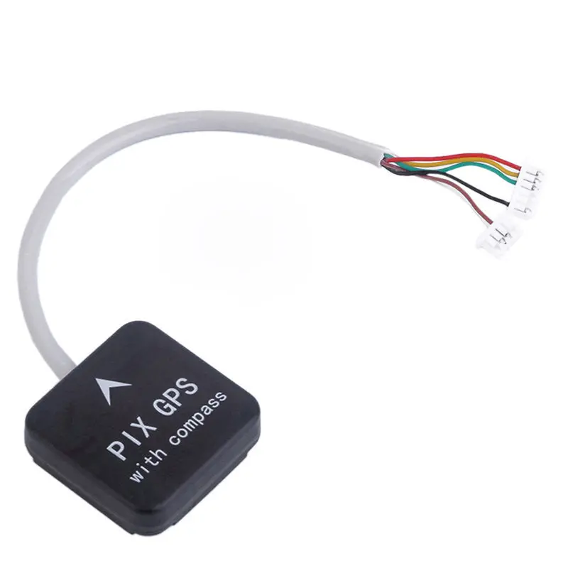 Mini Black Gps Module Compass For Pixhawk Interface Plug Play 1