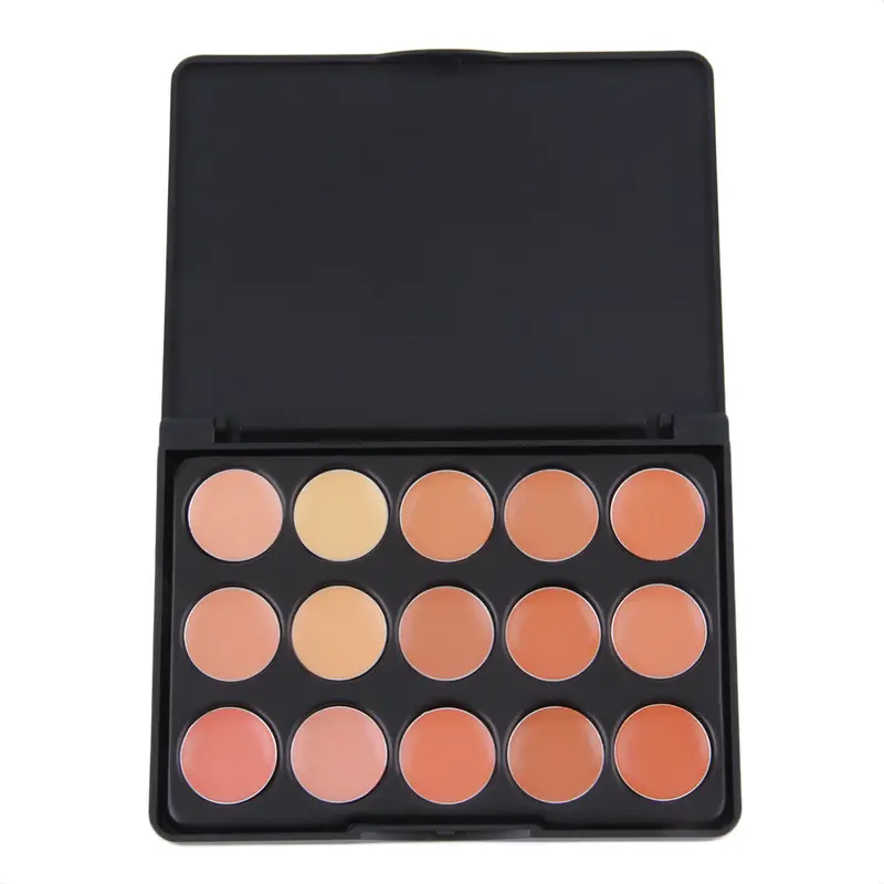 Mini Box 15 Color Common Shades Makeup Facial Concealer Camouflage Palette Nature Lasting Care Skin Makeup Set 1