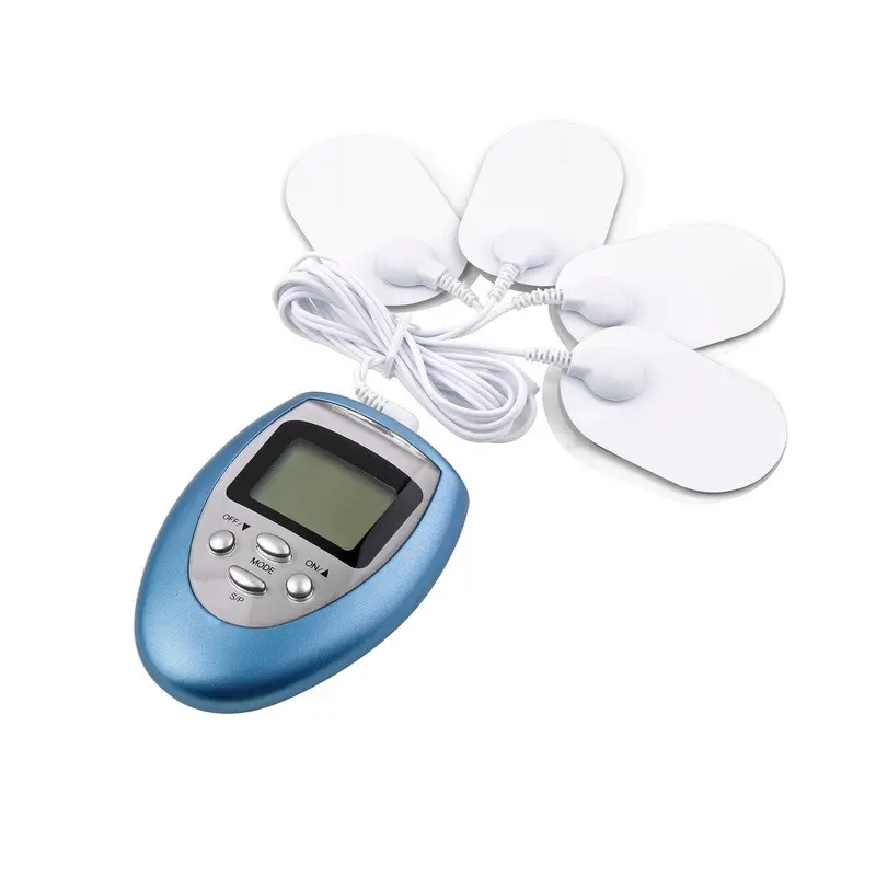 Mini Physiotherapy Equipt Fat Burner Full Body Massager Tens Electrode Pads 4 Pads Est 1