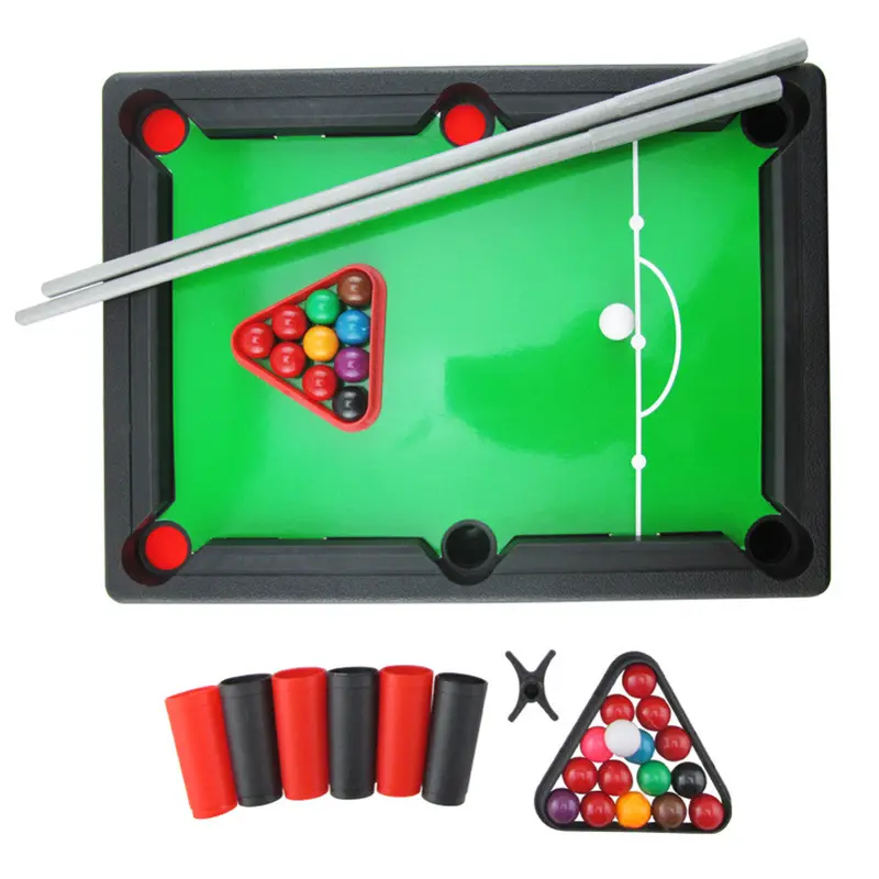 Mini Pool Table Toy Snooker Table Game Toy For Adults Kids Table Top Accessories Board 1